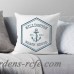 4 Wooden Shoes Personalized Beach House Throw Pillow FWDS1154